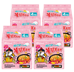 Buldak Ramen Noodle Carbonara Bokkeum Myeon 130g x 16 -  South Korea