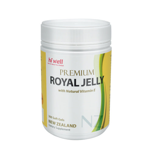 Hi Well Premium Royal Jelly 300Soft Gels
