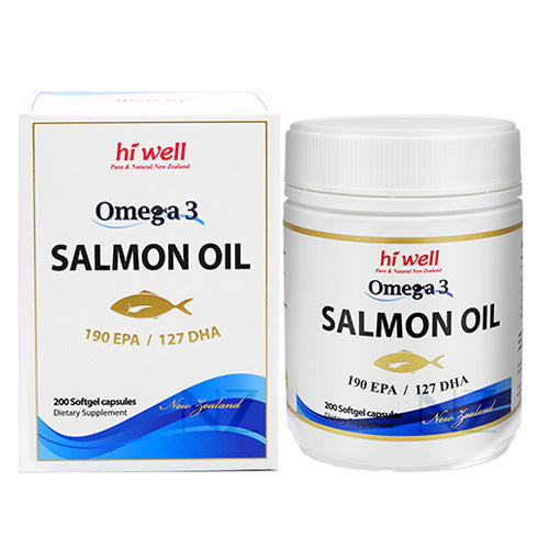 Hi Well Salmon Oil Omega3 200Softgels