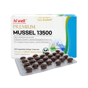 Hi Well Premium Mussel 13500 200Softgels