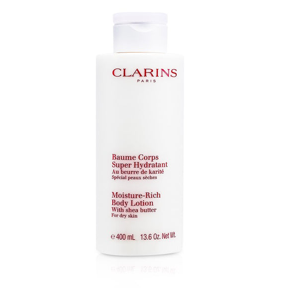 Clarins Moisture-Rich Body Lotion with Shea Butter - For Dry Skin (Super Size Limited Edition) 400ml/14oz