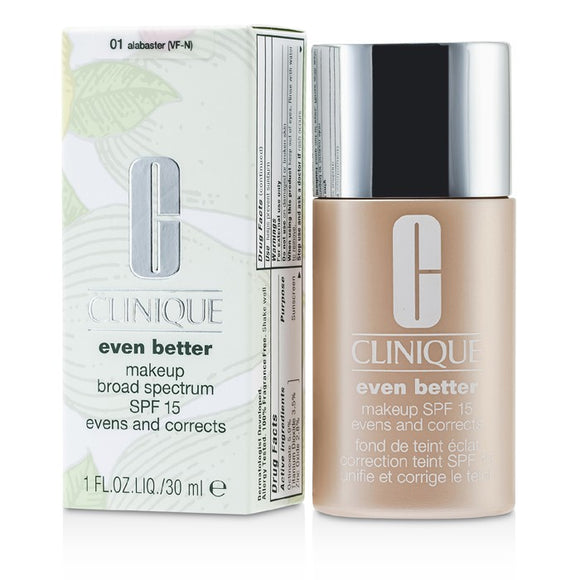 Clinique Even Better Makeup SPF15 (Dry Combination to Combination Oily) - # 01/ CN10 Alabaster 30ml/1oz