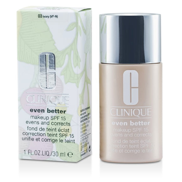 Clinique Even Better Makeup SPF15 (Dry Combination to Combination Oily) - # 03/ CN28 Ivory 30ml/1oz