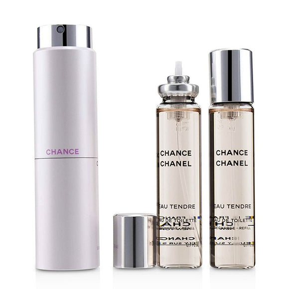 Chanel Chance Eau Tendre Twist & Spray Eau De Toilette 3x20ml/0.7oz