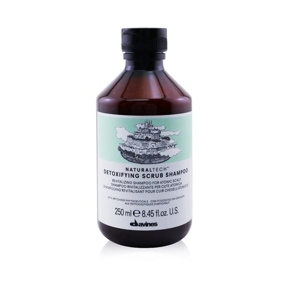 Davines Natural Tech Detoxifying Scrub Shampoo (For Atonic Scalp) 250ml/8.45oz