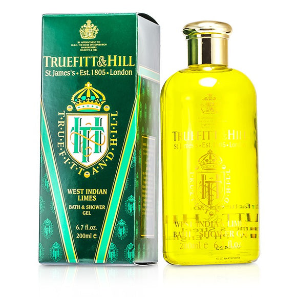 Truefitt & Hill West Indian Limes Bath & Shower Gel 200ml/6.7oz