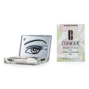 Clinique All About Shadow Duo - # 15 Uptown Downtown 2.2g/0.07oz