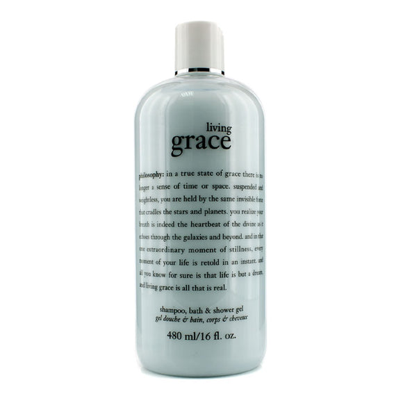 Philosophy Living Grace Shampoo, Bath & Shower Gel 480ml/16oz