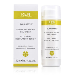 Ren Clarimatte T-Zone Balancing Gel Cream (For Combination To Oily Skin) 50ml/1.7oz
