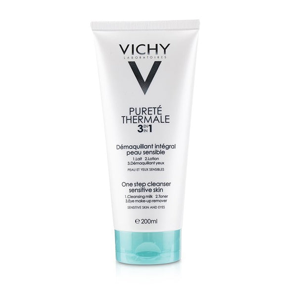 Vichy Purete Thermale 3 In 1 One Step Cleanser (For Sensitive Skin) 200ml/6.76ml