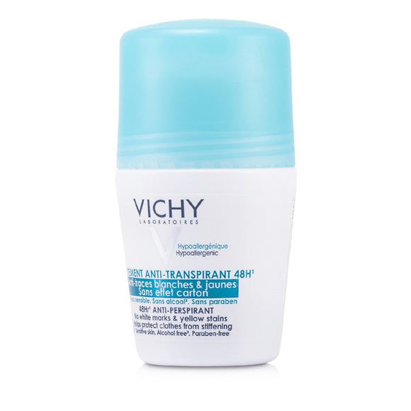 Vichy 48Hr Anti-Perspirant Roll-On - No White Marks & Yellow Stains (For Sensitive Skin) 50ml/1.69oz
