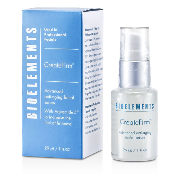 Bioelements CreateFirm - Advanced Anti-Aging Facial Serum (For Very Dry, Dry, Combination, Oily Skin Types) 29ml/1oz
