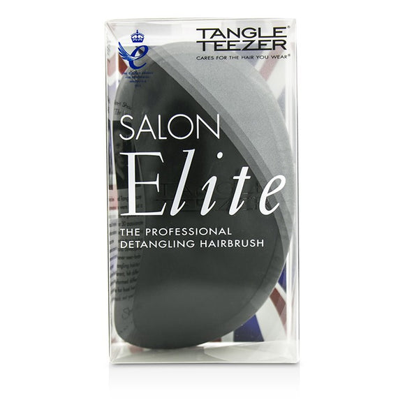 Tangle Teezer Salon Elite Professional Detangling Hair Brush - Midnight Black (For Wet & Dry Hair) 1pc