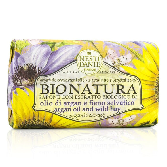 Nesti Dante Bio Natura Sustainable Vegetal Soap - Argan Oil & Wild Hay 250g/8.8oz
