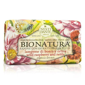 Nesti Dante Bio Natura Sustainable Vegetal Soap - Wild Raspberry &amp; Nettle 250g/8.8oz