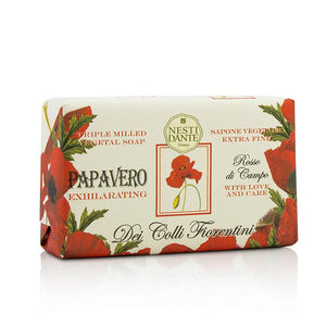 Nesti Dante Dei Colli Fiorentini Triple Milled Vegetal Soap - Poppy 250g/8.8oz
