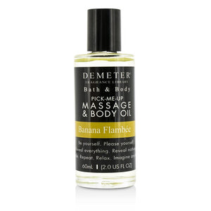 Demeter Banana Flambee Massage &amp; Body Oil 60ml/2oz