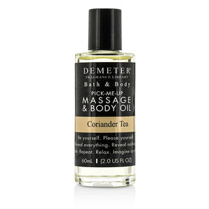 Demeter Coriander Tea Massage &amp; Body Oil 60ml/2oz