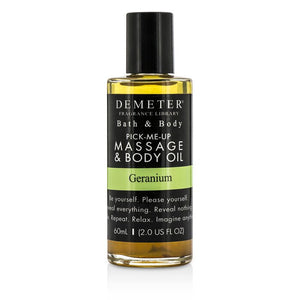 Demeter Geranium Massage &amp; Body Oil 60ml/2oz