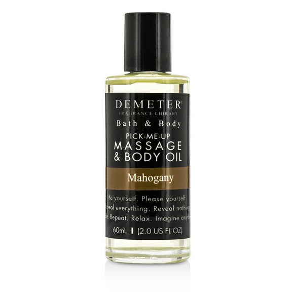 Demeter Mahogany Massage & Body Oil 60ml/2oz