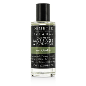 Demeter Wet Garden Massage &amp; Body Oil 60ml/2oz