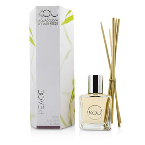iKOU Aromacology Diffuser Reeds - Peace (Rose & Ylang Ylang - 9 months supply) -