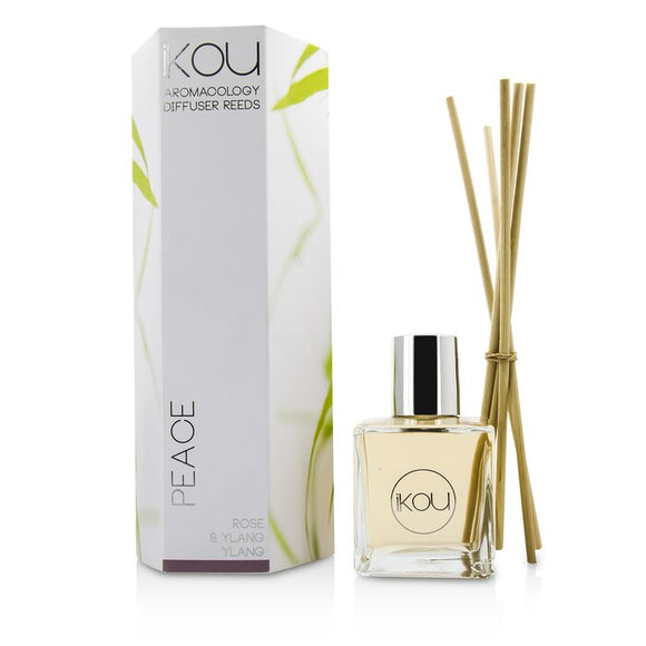 iKOU Aromacology Diffuser Reeds - Peace (Rose & Ylang Ylang - 9 months supply) -
