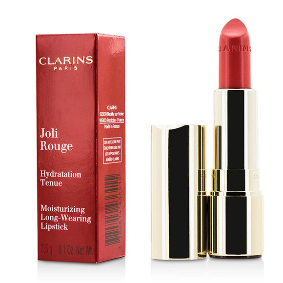 Clarins Joli Rouge (Long Wearing Moisturizing Lipstick) - # 740 Bright Coral 3.5g/0.1oz