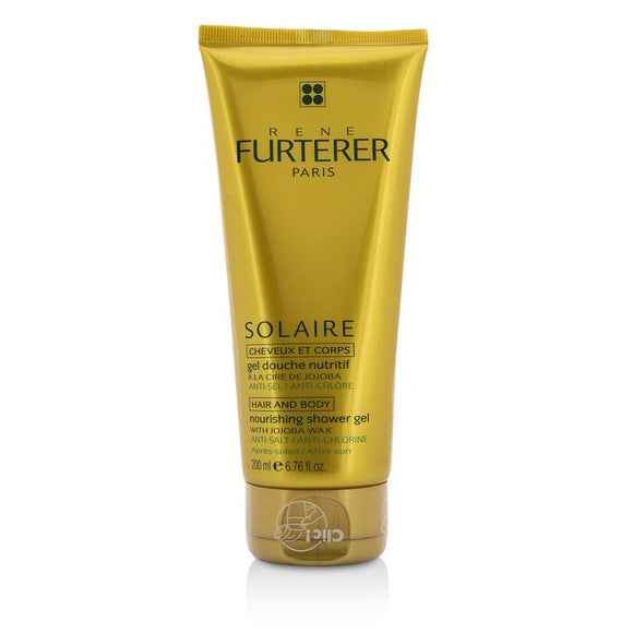 Rene Furterer Solaire Nourishing Shower Gel with Jojoba Wax (Hair and Body) 200ml/6.76oz