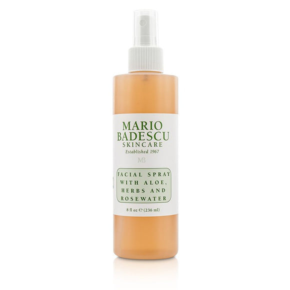 Mario Badescu Facial Spray With Aloe, Herbs & Rosewater - For All Skin Types 236ml/8oz
