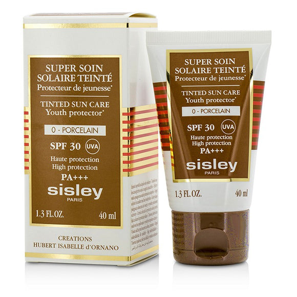Sisley Super Soin Solaire Tinted Youth Protector SPF 30 UVA PA - 0 Porcelain 40ml/1.3oz