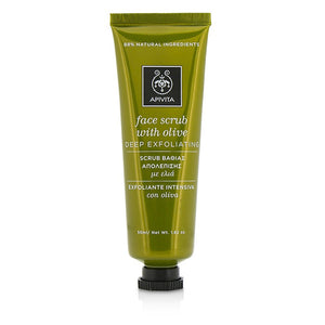 Apivita Face Scrub With Olive - Deep Exfoliating 50ml/1.82oz