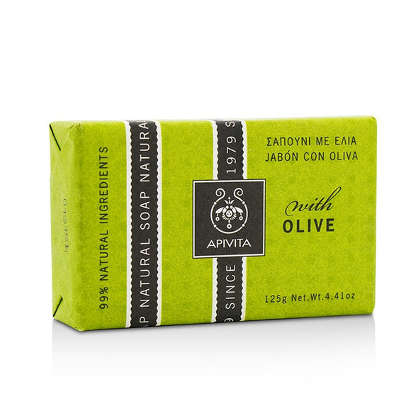 Apivita Natural Soap With Olive 125g/4.41oz