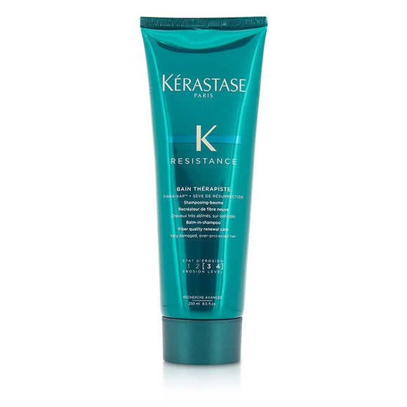 Kerastase Resistance Bain Therapiste Balm-In-Shampoo Fiber Quality Renewal Care (For Very Damaged, Over-Processed Hair) 250ml/8.5oz