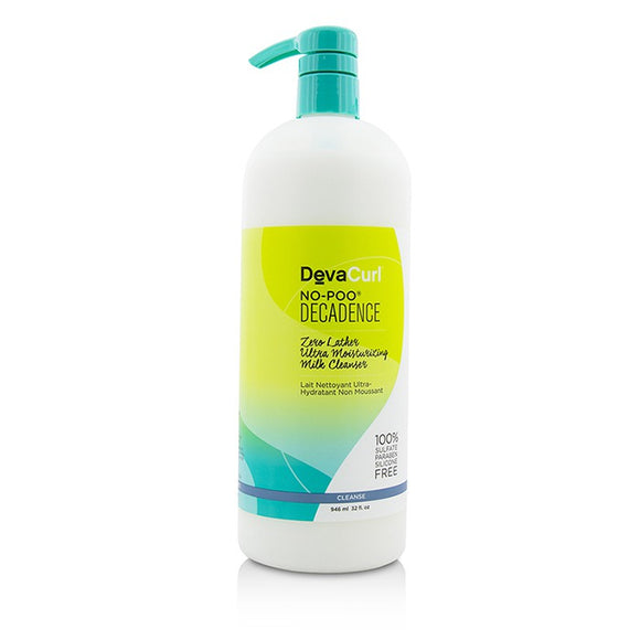 DevaCurl No-Poo Decadence (Zero Lather Ultra Moisturizing Milk Cleanser - For Super Curly Hair) 946ml/32oz