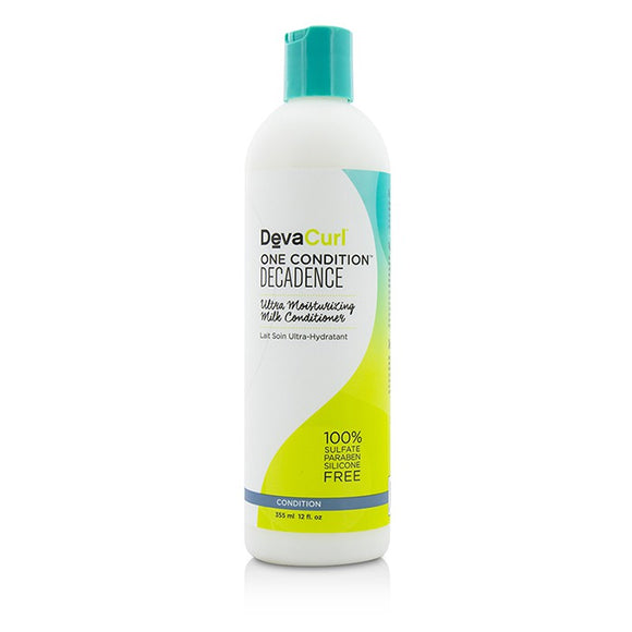 DevaCurl One Condition Decadence (Ultra Moisturizing Milk Conditioner - For Super Curly Hair) 355ml/12oz