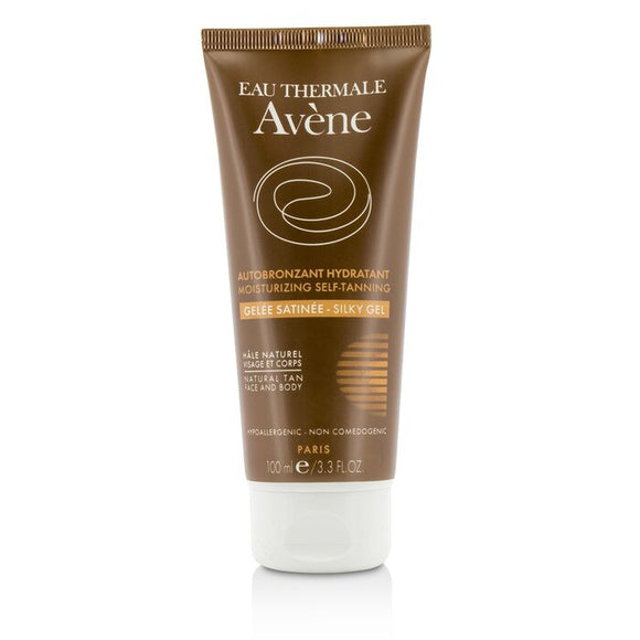 Avene Moisturizing Self-Tanning Silky Gel For Face & Body - For Sensitive Skin 100ml/3.3oz