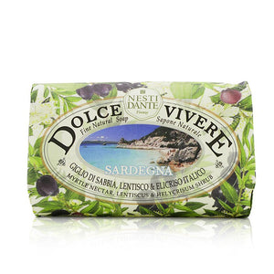 Nesti Dante Dolce Vivere Fine Natural Soap - Sardegna - Myrtle Nectar, Lentiscus & Helycrisum Shrub 250g/8.8oz