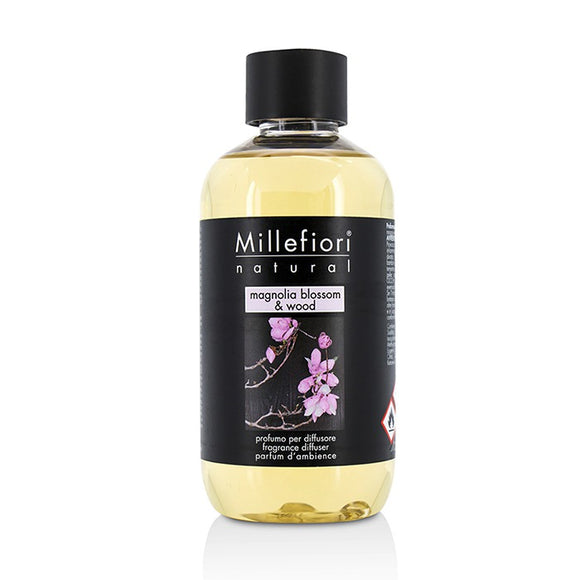 Millefiori Natural Fragrance Diffuser Refill - Magnolia Blossom & Wood 250ml/8.45oz