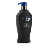 It's A 10 He's A 10 Miracle 3-In-1 Shampoo, Conditioner & Body Wash 295ml/10oz