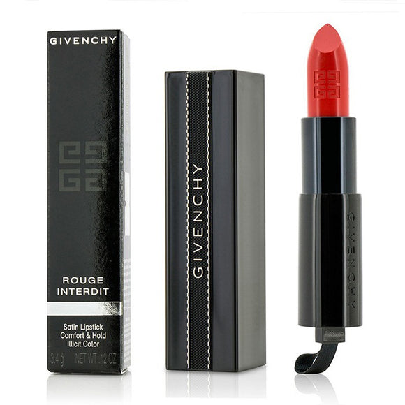 Givenchy Rouge Interdit Satin Lipstick - # 16 Wanted Coral 3.4g/0.12oz