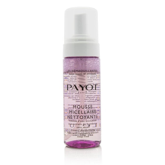 Payot Les Demaquillantes Mousse Micellaire Nettoyante - Creamy Moisturising Foam with Raspberry Extracts 150ml/5oz