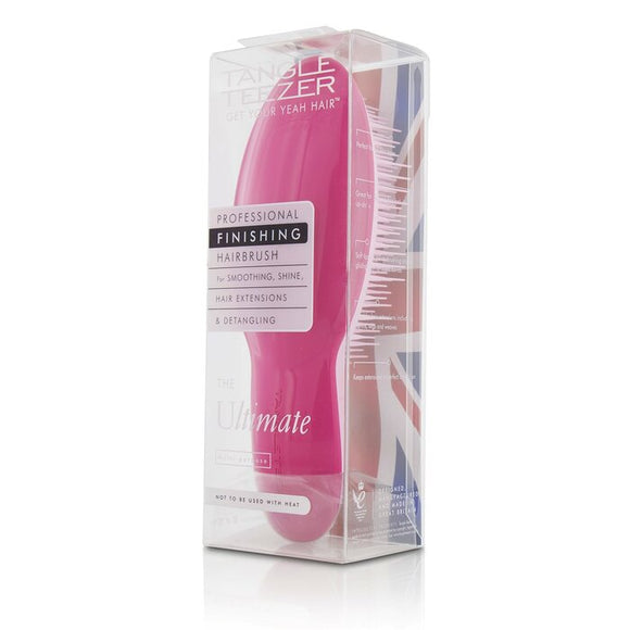 Tangle Teezer The Ultimate Professional Finishing Hair Brush - # Pink (For Smoothing, Shine, Hair Extensions & Detangling) 1pc