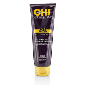 CHI Deep Brilliance Olive & Monoi Deep Protein Masque Strengthening Treatment 237ml/8oz