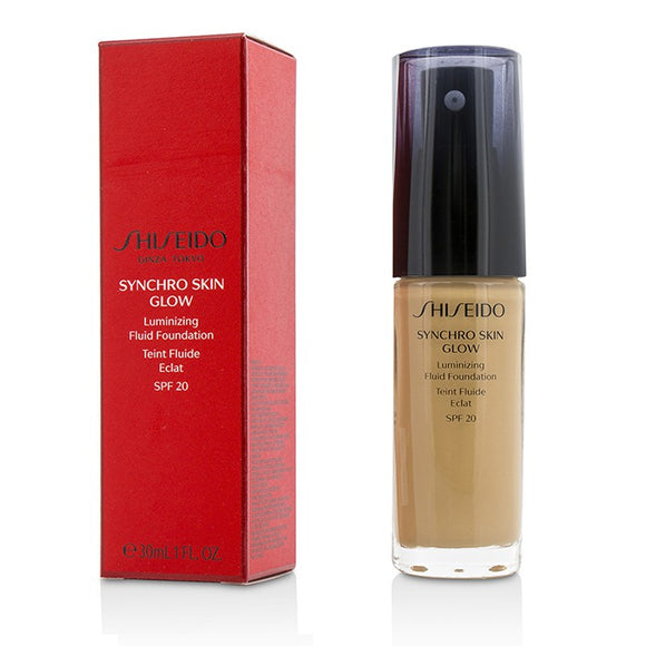 Shiseido Synchro Skin Glow Luminizing Fluid Foundation SPF 20 - Neutral 4 30ml/1oz