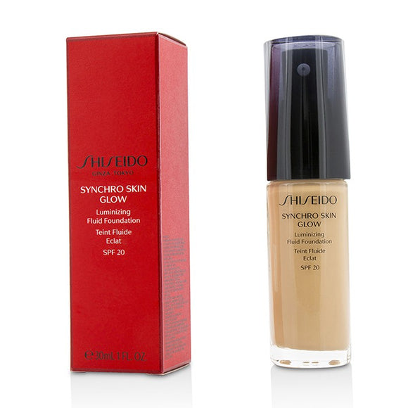 Shiseido Synchro Skin Glow Luminizing Fluid Foundation SPF 20 - Rose 3 30ml/1oz