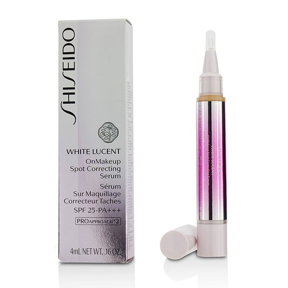Shiseido White Lucent OnMakeup Spot Correcting Serum SPF 25 PA+++ - # Medium 4ml/0.16oz