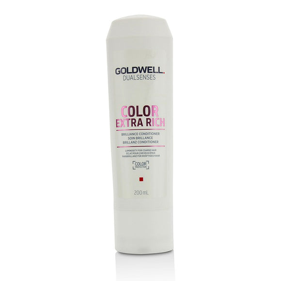 Goldwell Dual Senses Color Extra Rich Brilliance Conditioner (Luminosity For Coarse Hair) 200ml/6.8oz