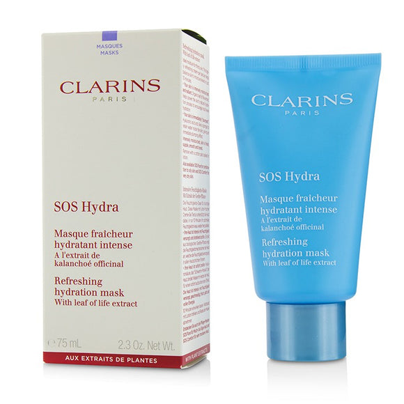 Clarins SOS Hydra Refreshing Hydration Mask with Leaf Of Life Extract - For Dehydrated Skin 75ml/2.3oz