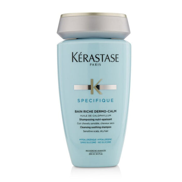 Kerastase Specifique Bain Riche Dermo-Calm Cleansing Soothing Shampoo (Sensitive Scalp, Dry Hair) 250ml/8.5oz